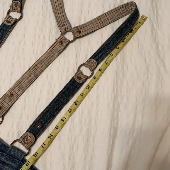 Frankie B hipster suspender jeans Y2K - Picture 8 of 12